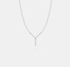 The Linear Emerald Y-Pendant