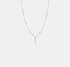 The Linear Emerald Y-Pendant