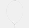 The Linear Emerald Y-Pendant