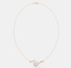 The Fluid Solitaire Oval Pendant