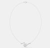 The Fluid Solitaire Oval Pendant