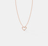 The Origami Heart Pavé Pendant