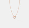 The Origami Heart Pavé Pendant