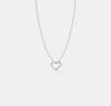 The Origami Heart Pavé Pendant