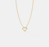 The Origami Heart Pavé Pendant
