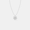 Petal Aura Diamond Pendant