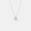 Petal Aura Diamond Pendant