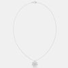 Petal Aura Diamond Pendant