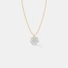 Petal Aura Diamond Pendant