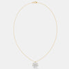 Petal Aura Diamond Pendant