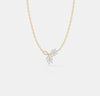 Ethereal Willow Leaf Pendant