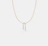 Cascade Arch Drop Pendant