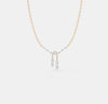 Cascade Arch Drop Pendant