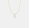 Cascade Arch Drop Pendant