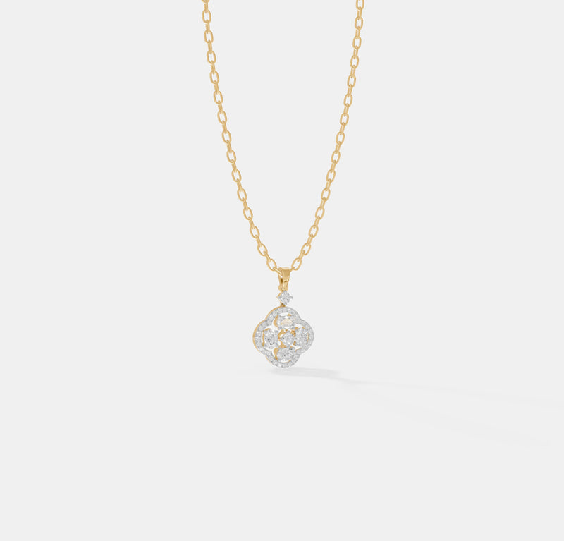 The Quatrefoil Lattice Pendant